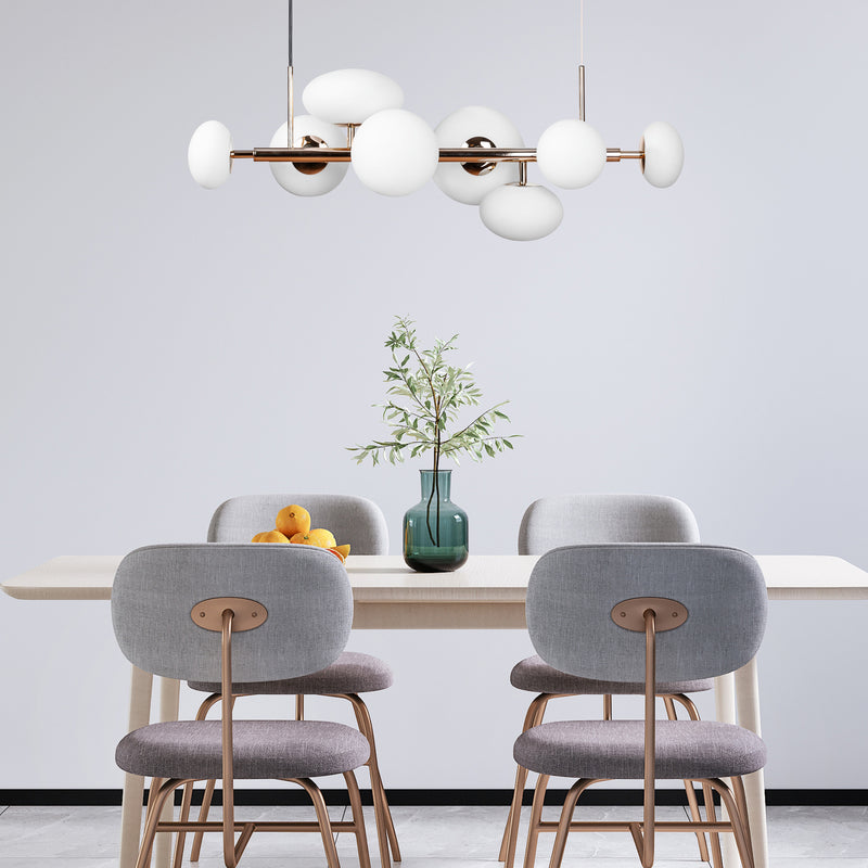 Lustra Zuma Line OMI 8xG9 LED Auriu