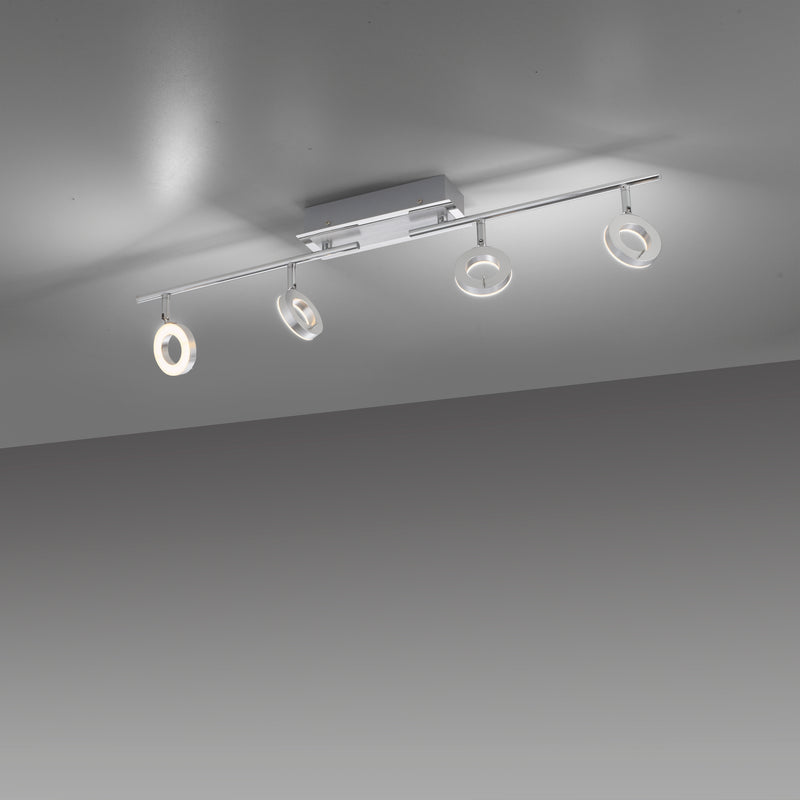 Plafoniera Paul Neuhaus SILEDA 4xLED Aluminiu