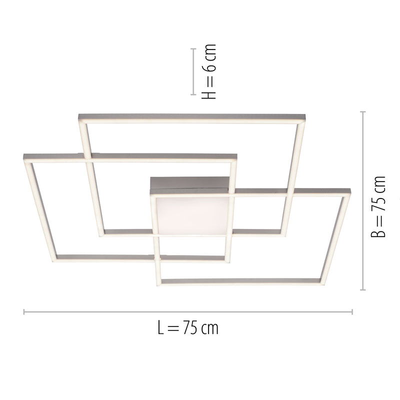 Plafoniera Paul Neuhaus ASMIN 4xLED Otel