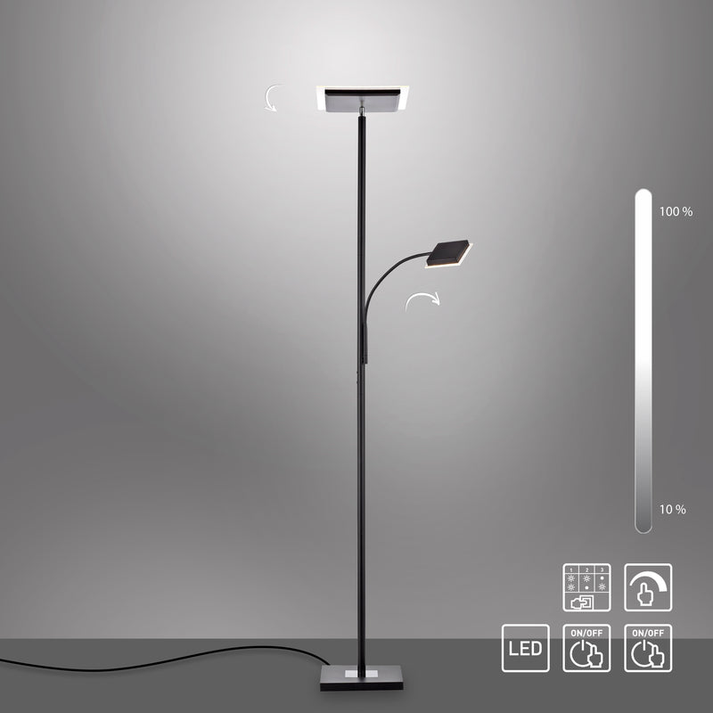 Lampadar Paul Neuhaus HANS 2xLED Negru