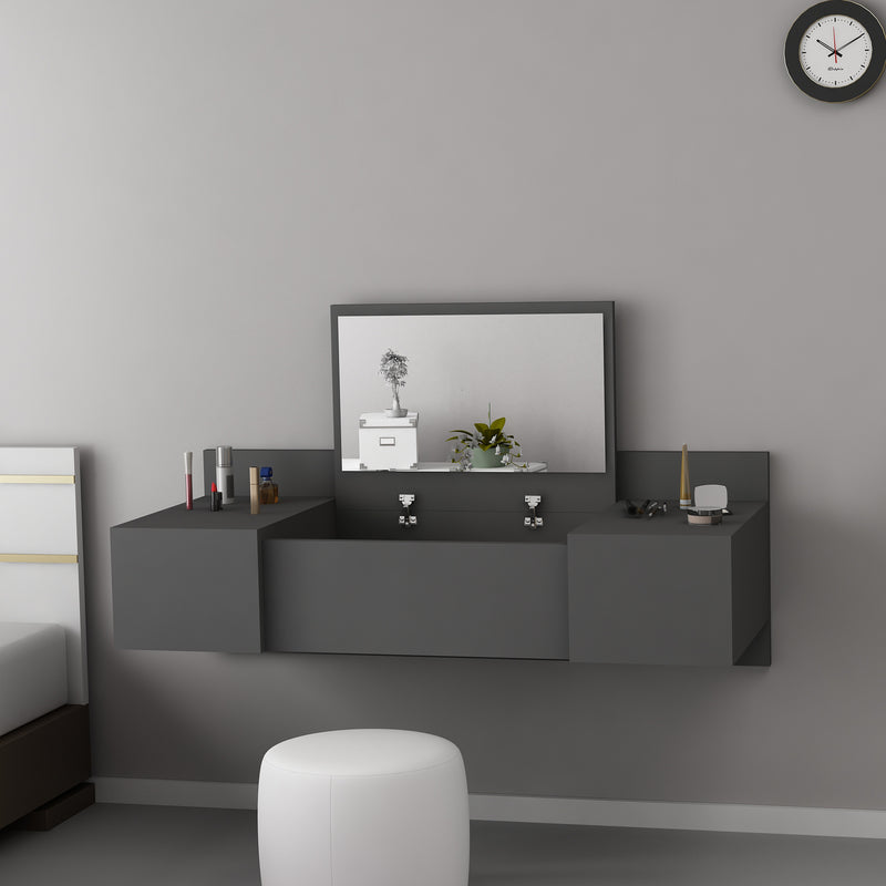 Masa de Machiaj Asi Home Zakkum - Anthracite PAL 39X100X33 cm