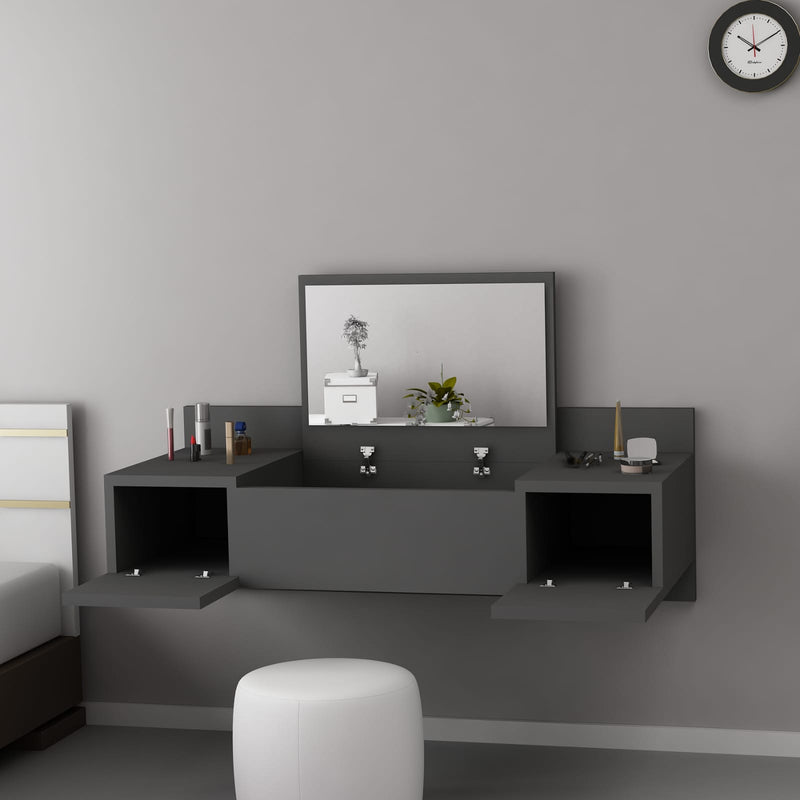 Masa de Machiaj Asi Home Zakkum - Anthracite PAL 39X100X33 cm