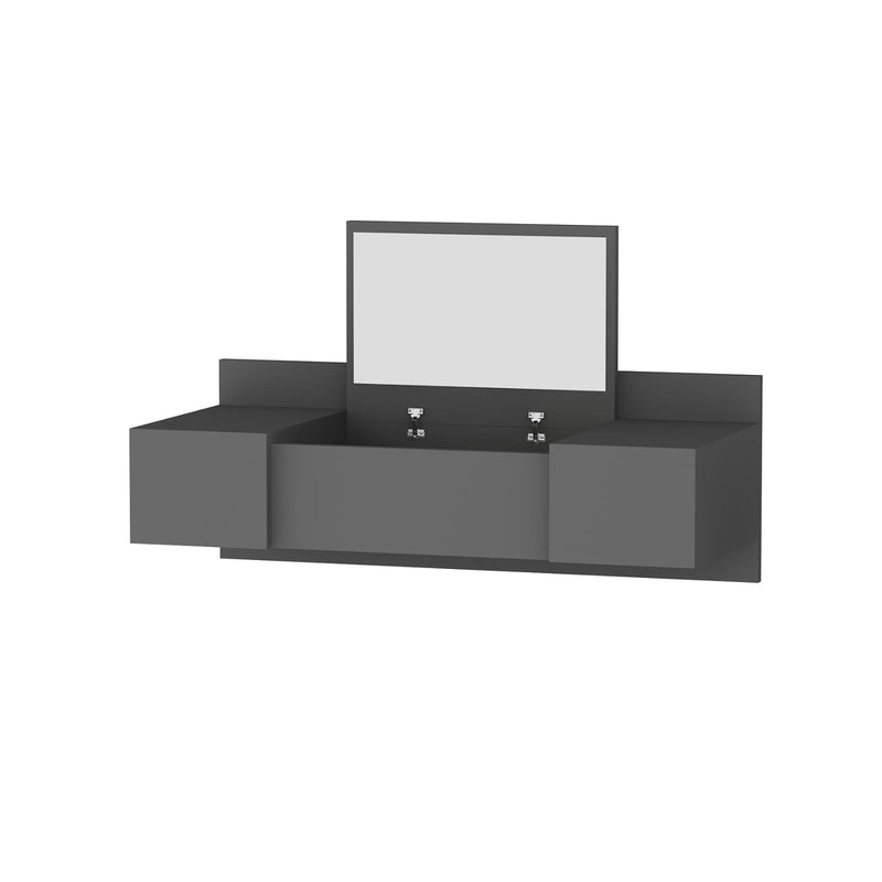 Masa de Machiaj Asi Home Zakkum - Anthracite PAL 39X100X33 cm