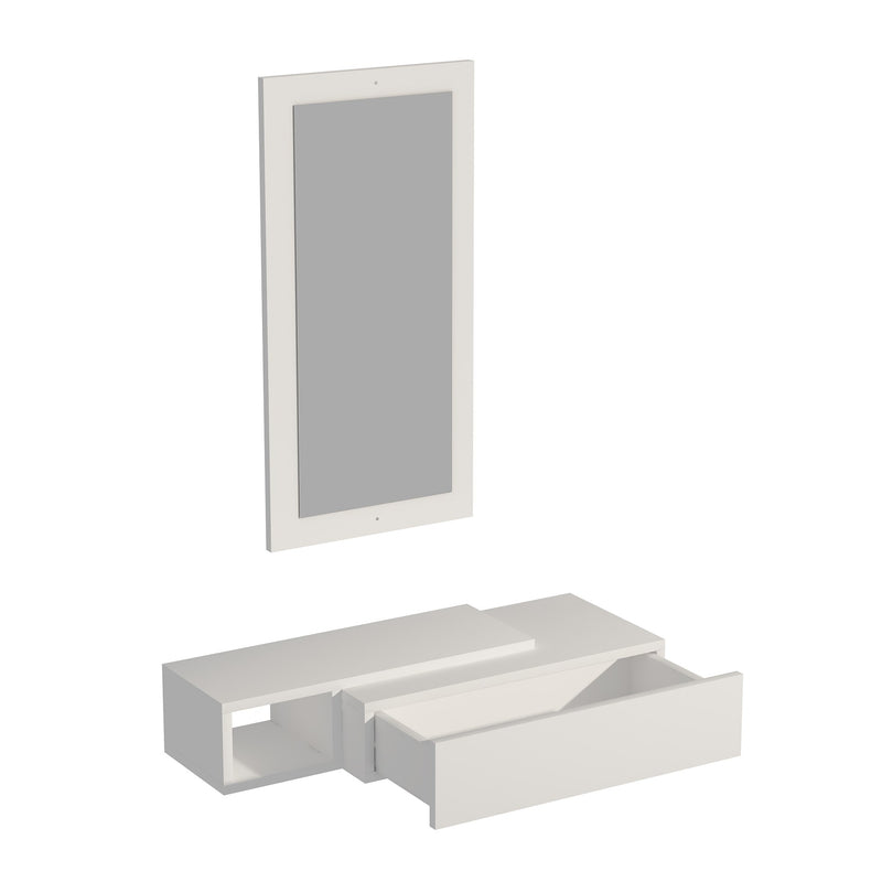 Consola Asi Home Vien - White PAL 30X82X16 cm