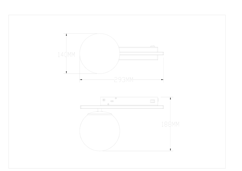 Aplica Zuma Line NEBULA LED Nichel