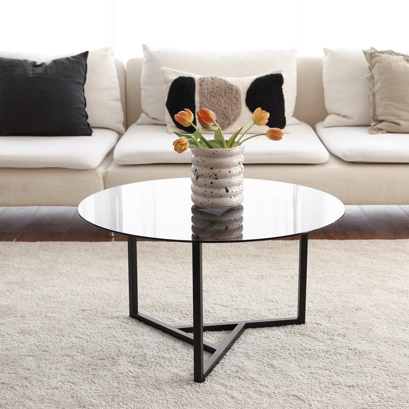 Mobilier Living Asi Home Trio sehpa / füme, Fume, 75x42 cm