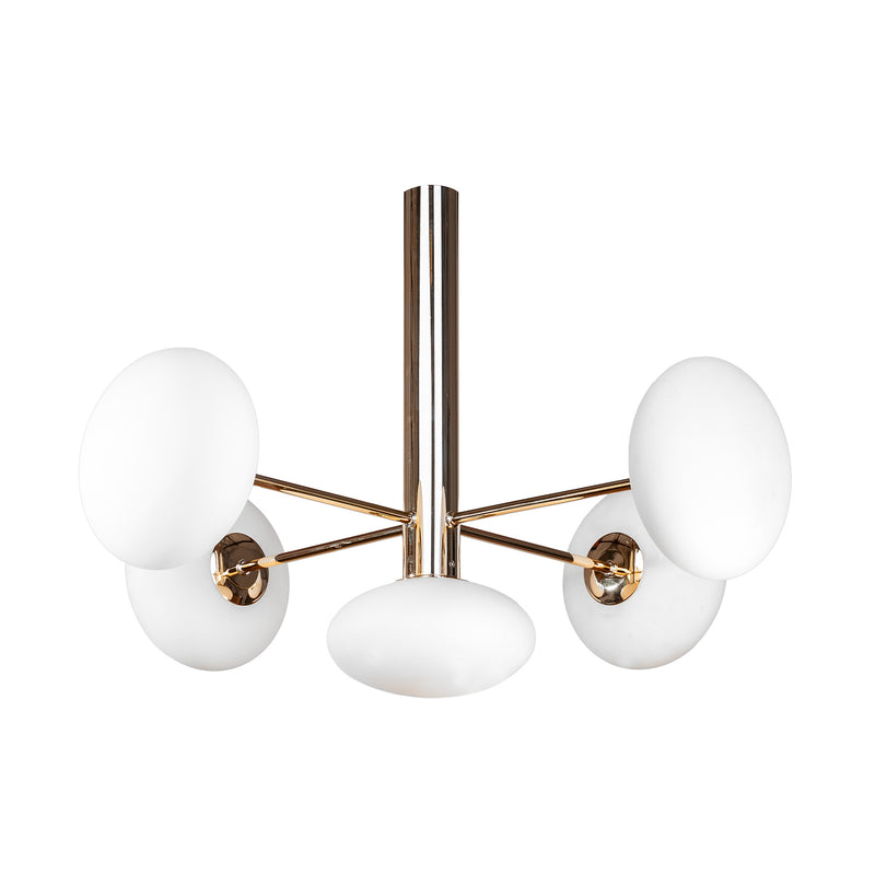 Plafoniera Zuma Line OMI 5xG9 LED Auriu