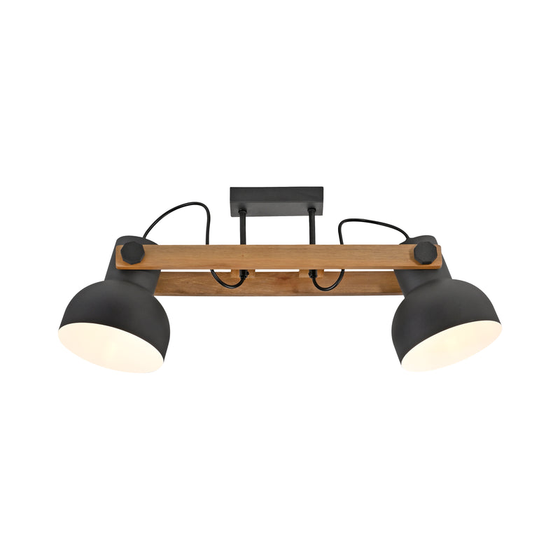 Plafoniera Paul Neuhaus CUP 2.0 2xE27 Negru