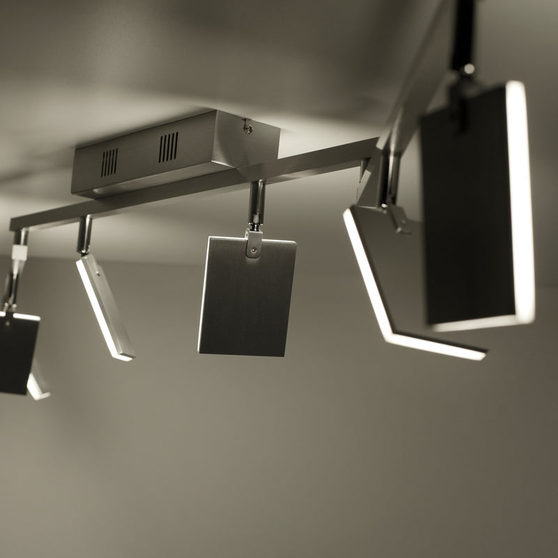 Plafoniera Paul Neuhaus PURE-MIRA 6xLED Aluminiu