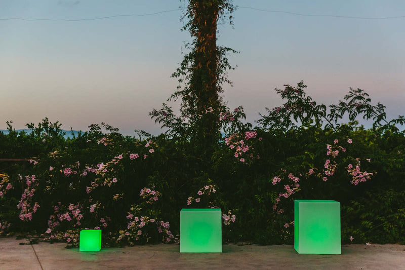 Lampa Exterior Newgarden CUBY LED Alb
