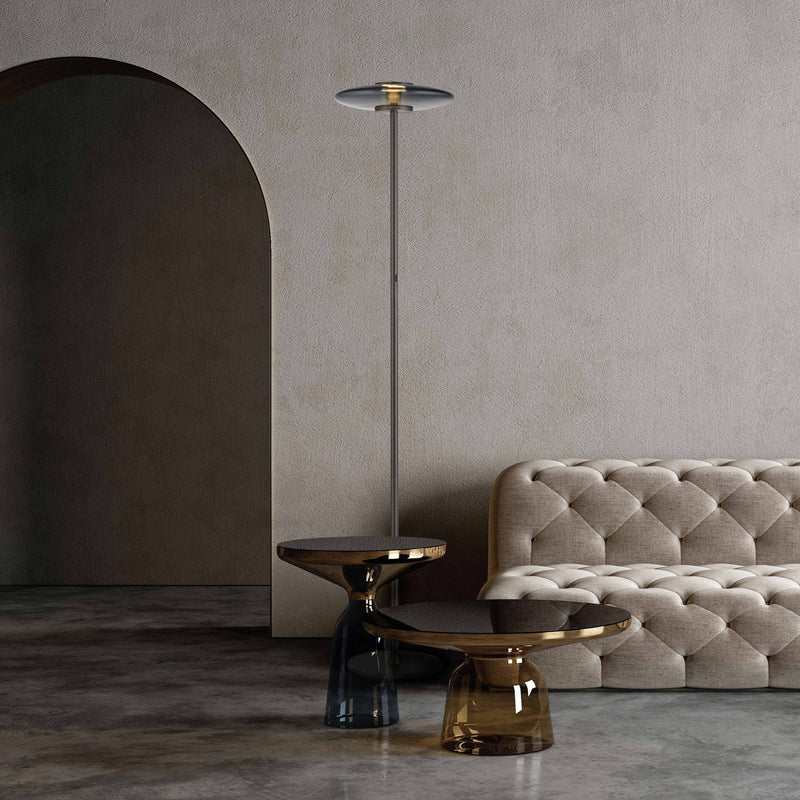 Lampadar Paul Neuhaus PURE VITRUM 2xLED Gri