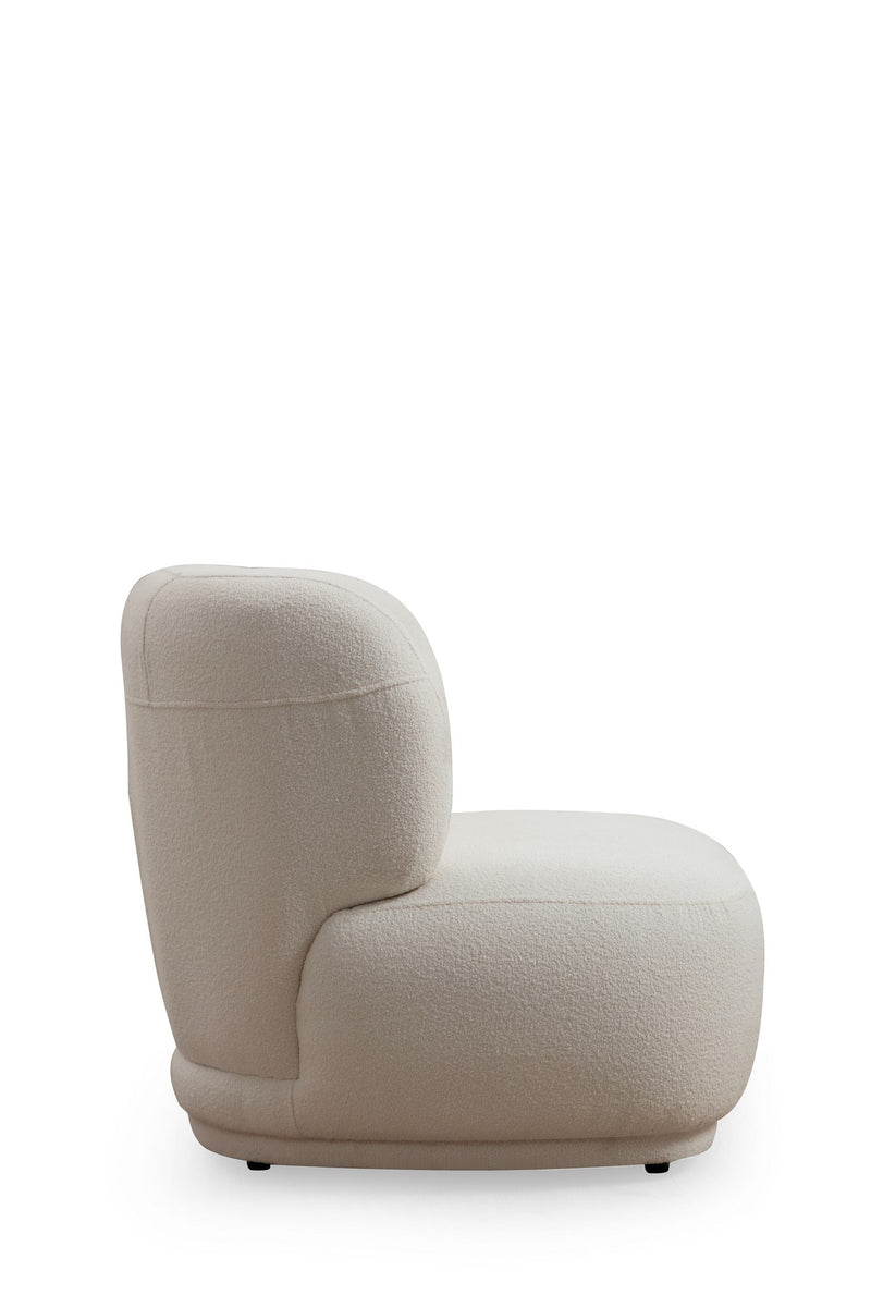 Fotoliu Asi Home Livorno - White  Lemn de Fag | PAL 85X80X78 cm
