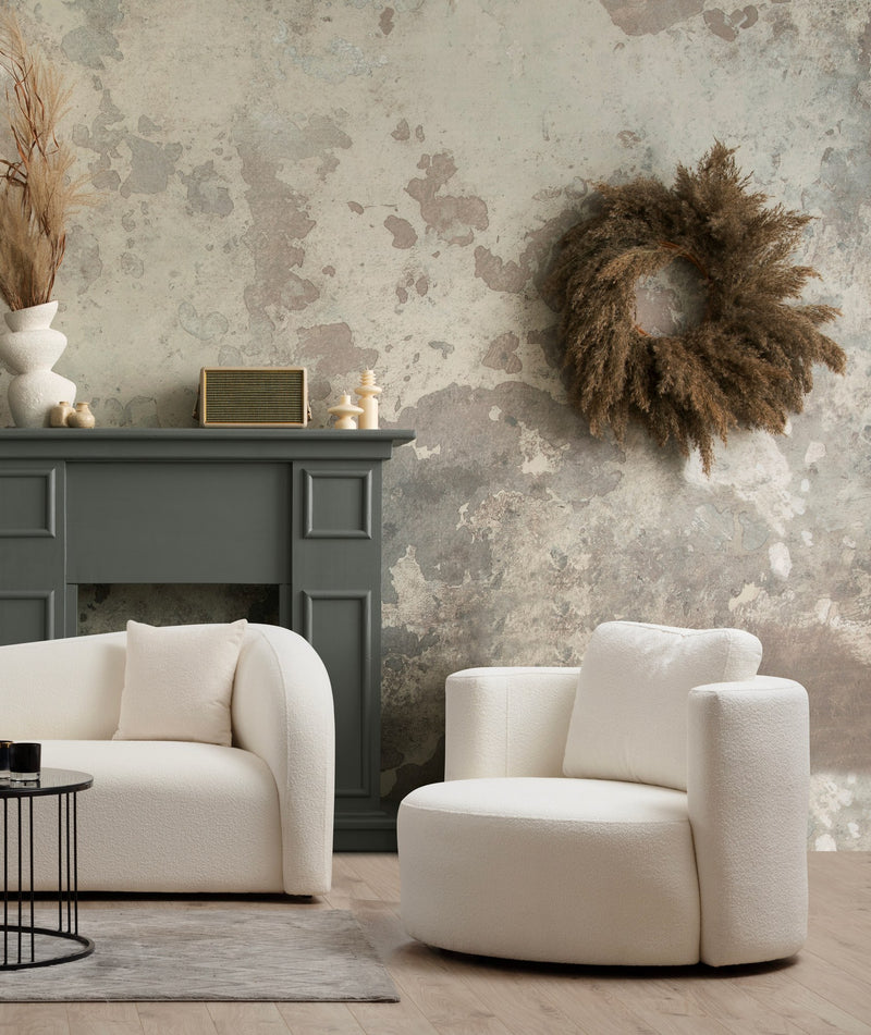 Fotoliu Asi Home Asos Cream - Wing  Lemn de Fag | PAL 100X105X71 cm