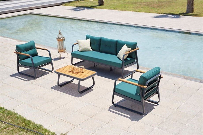 Mobilier Living Asi Home Rio - Petrol, Petrol Blue, 97x55 cm