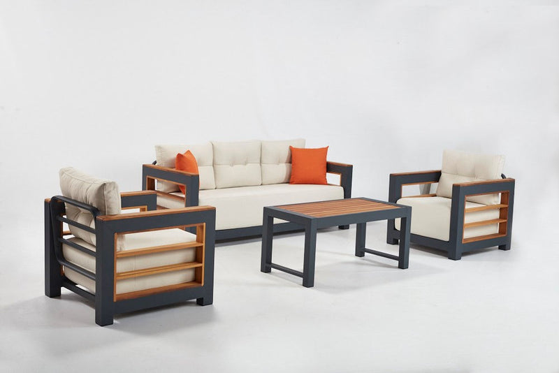Mobilier Living Asi Home Larix, Alb, 97x55 cm