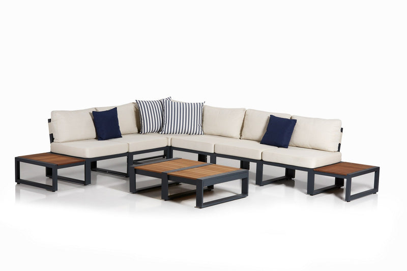 Mobilier Living Asi Home La Puerta, Antracit, 71x32 cm