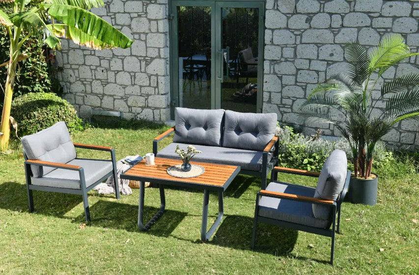 Set Lounge de Gradina Asi Home Tivoli - Antracit, Gri