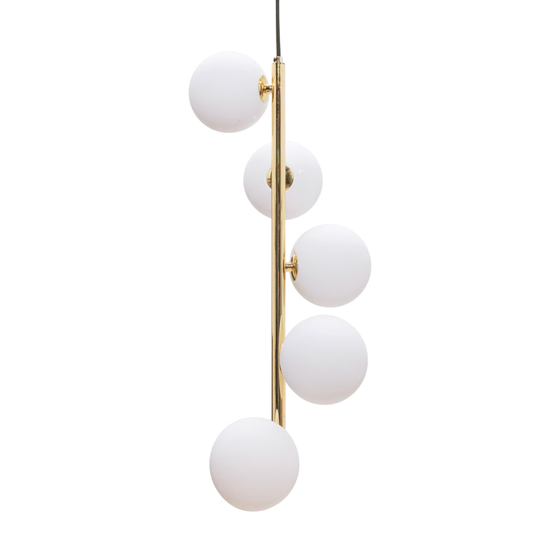 Lustra Zuma Line 5xG9 Negru / Auriu