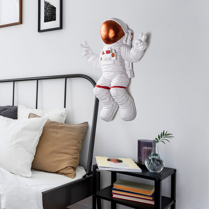 Accesoriu Decorativ pentru Perete Asi Home Peace Sign Astronaut - 3  35X10X47 cm