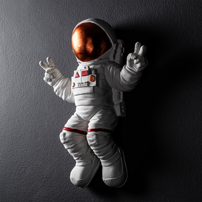 Accesoriu Decorativ pentru Perete Asi Home Peace Sign Astronaut - 3  35X10X47 cm