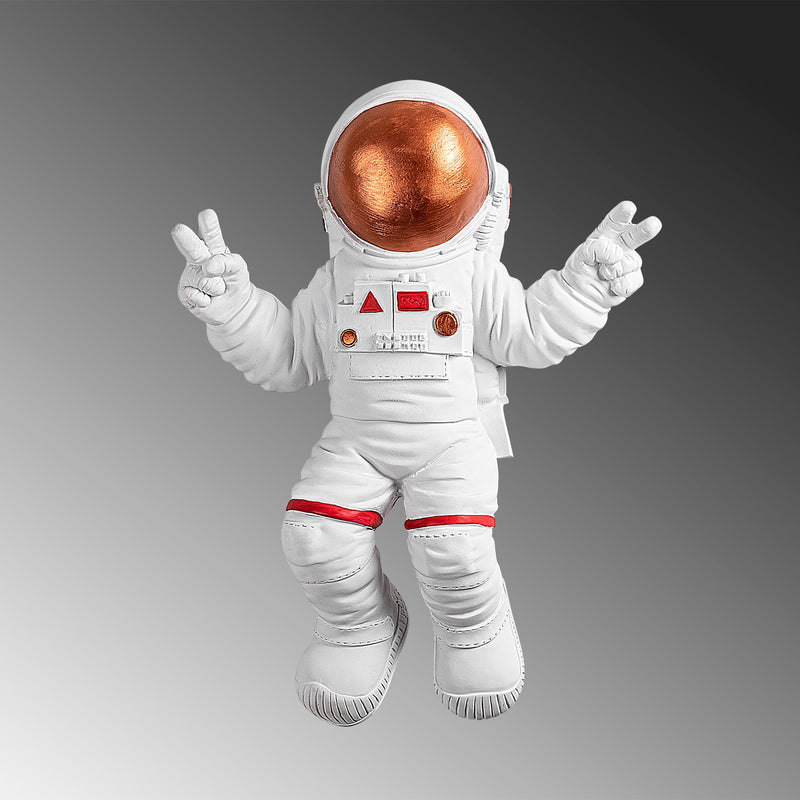 Accesoriu Decorativ pentru Perete Asi Home Peace Sign Astronaut - 3  35X10X47 cm