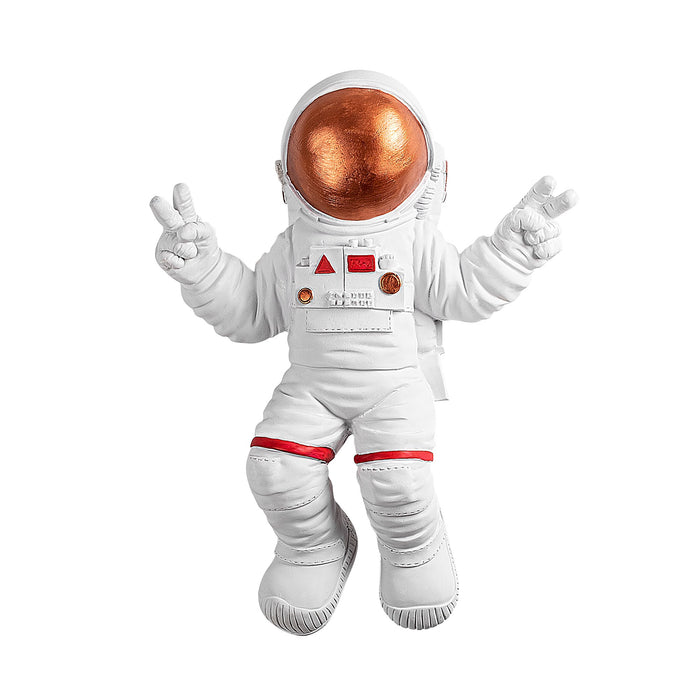 Accesoriu Decorativ pentru Perete Asi Home Peace Sign Astronaut - 3  35X10X47 cm