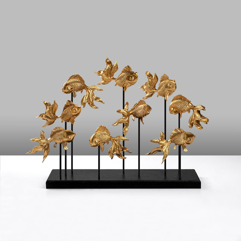 Obiect Decorativ Asi Home GOLDFISH 1 Poliester 42X10X28 cm