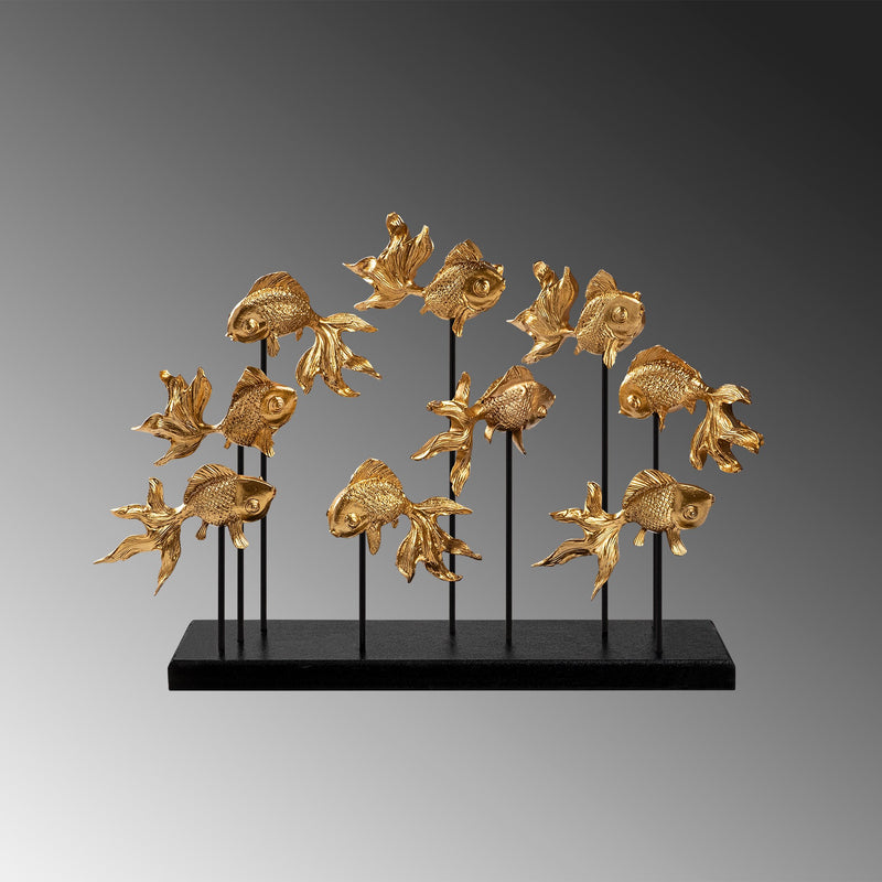 Obiect Decorativ Asi Home GOLDFISH 1 Poliester 42X10X28 cm