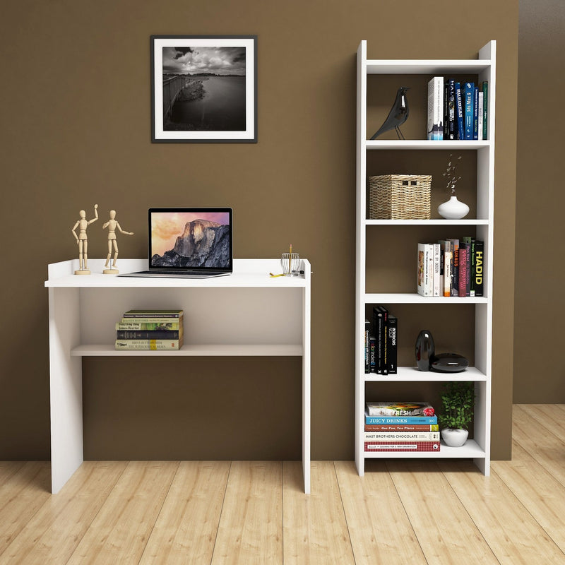 Birou și raft pentru carti Asi Home Karma PAL 90X58X80 cm