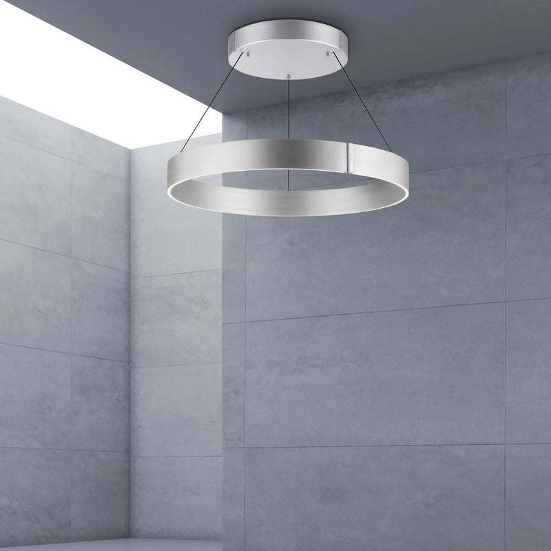 Lustra Paul Neuhaus PURE E-CLIPSE 2xLED Aluminiu