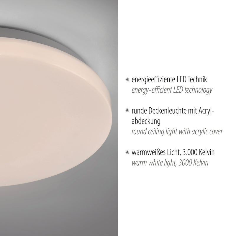 Plafoniera Paul Neuhaus URANUS LED Alb