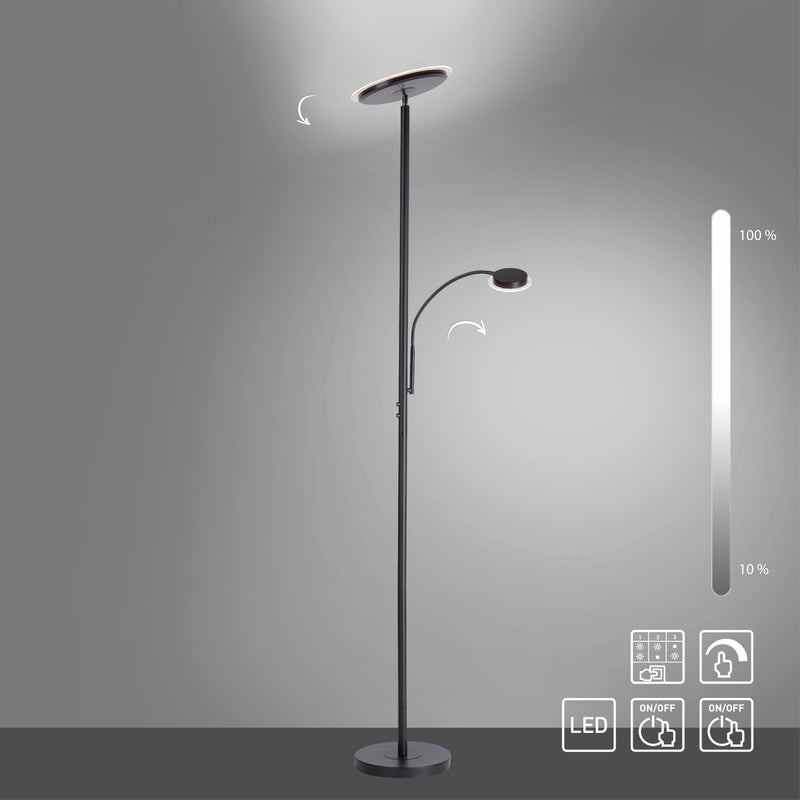 Lampadar Paul Neuhaus HANS 2xLED Negru