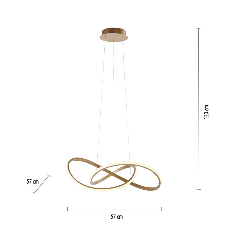 Lustra Paul Neuhaus MARIA LED Alama Mat