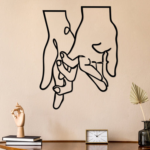 Accesoriu Iluminat Asi Home Pinky Love, Negru, 58x76 cm