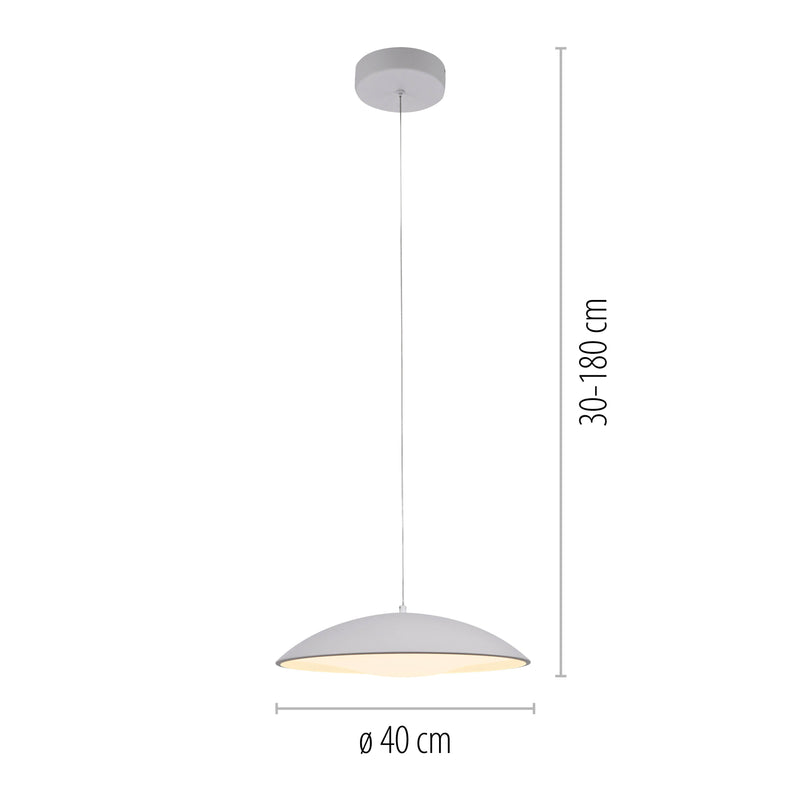 Lustra Paul Neuhaus LENTE LED Alb