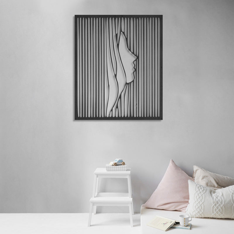 Accesoriu Iluminat Asi Home Woman, Negru, 50x60 cm