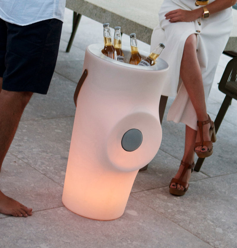 Lampa Exterior Newgarden WOODY LED Alb