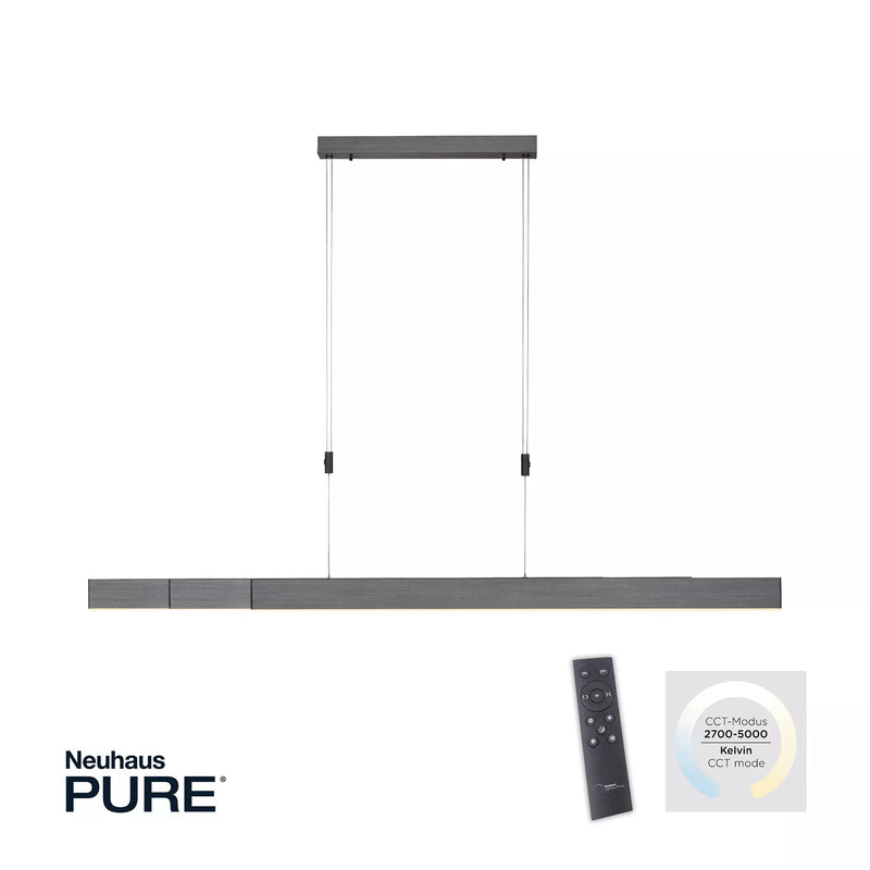 Lustra Paul Neuhaus PURE-MOTO 3xLED Gri