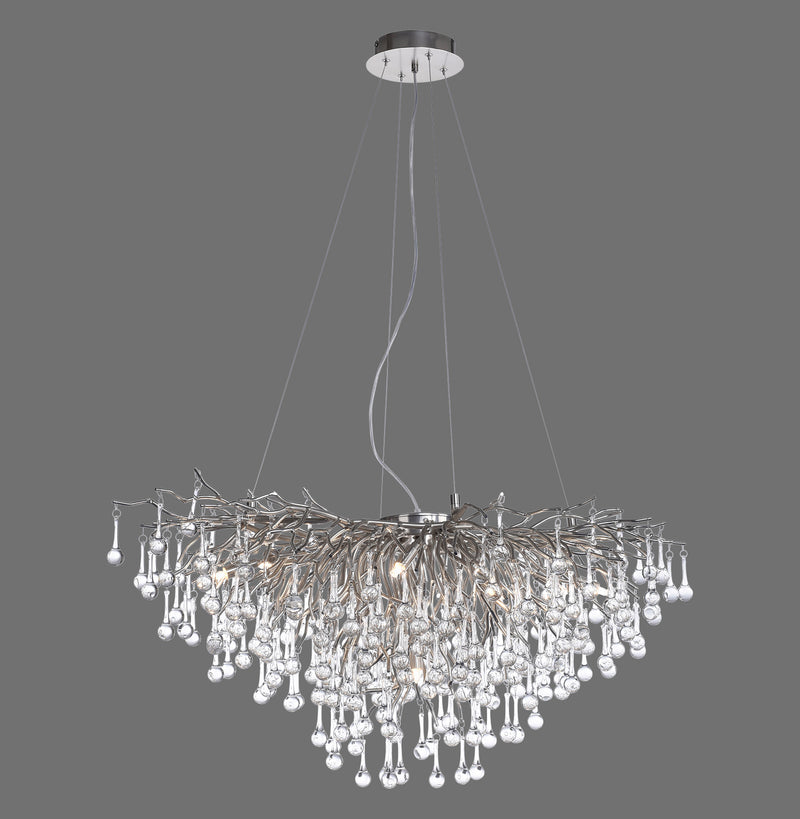 Lustra Paul Neuhaus ICICLE 10xG9 Otel