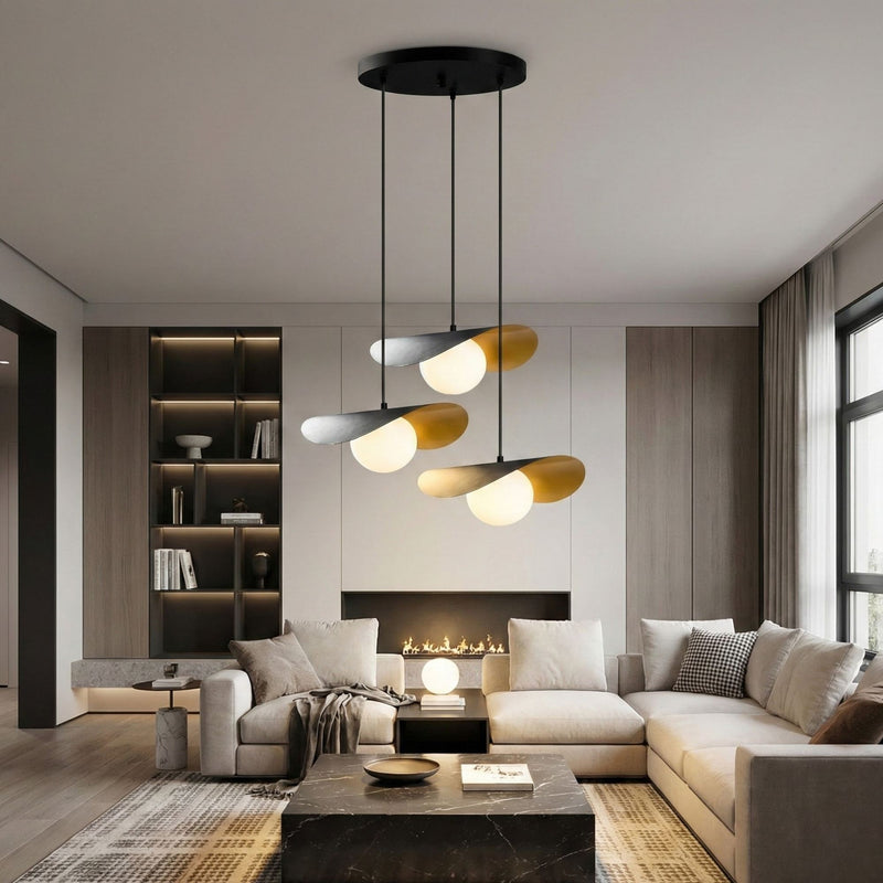 Lustră Asi Home Vatoz - 6141, Negru, 3xE27