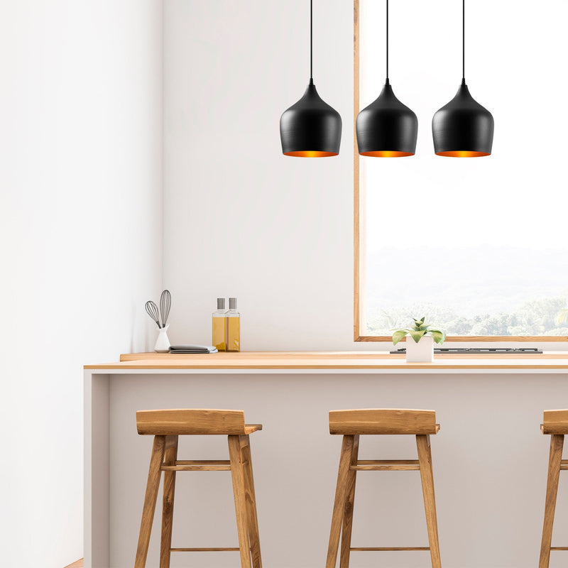 Lustră Asi Home Dodo - 6271, Negru, 3xE27