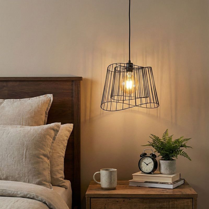 Lustră Asi Home Byisoo - 6345, Negru, Ø40 cm