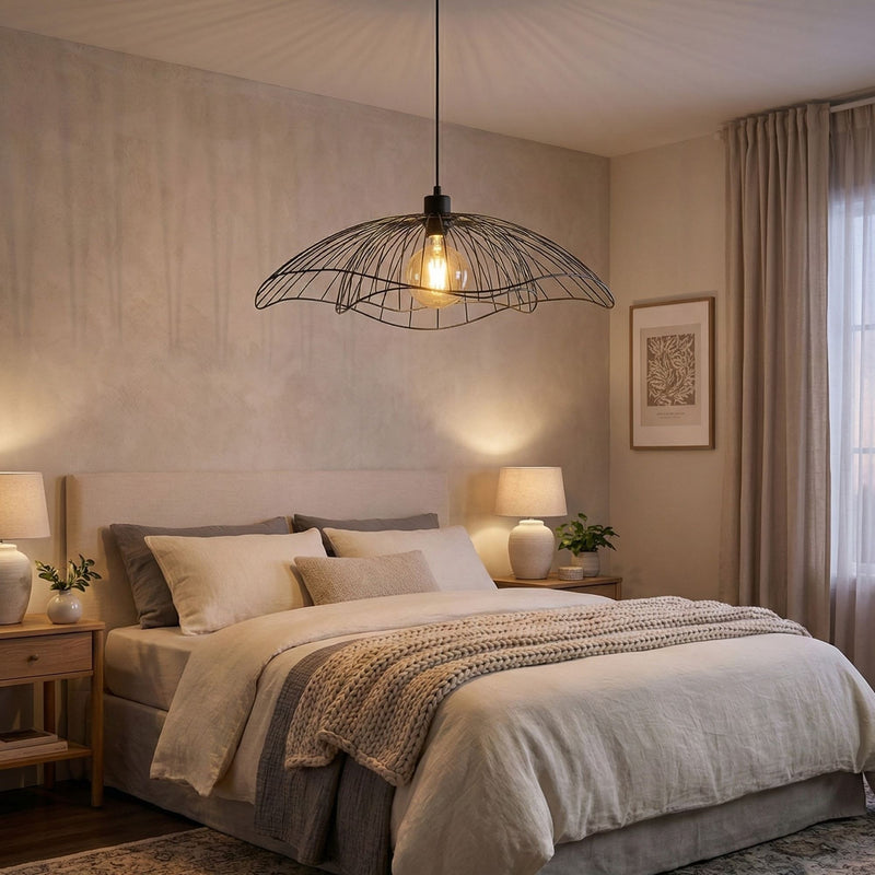 Lustră Asi Home Farac - 6380, Negru, Ø50 cm