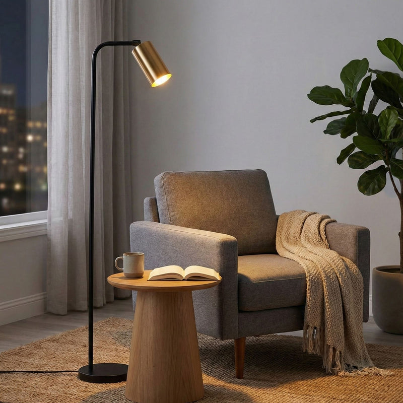 Lampadar Asi Home Emek - 4081, Negru, Ø8 cm
