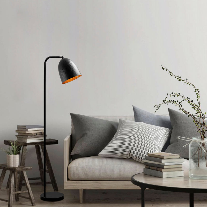 Lampadar Asi Home Tattoo - 4090, Negru, Ø22 cm