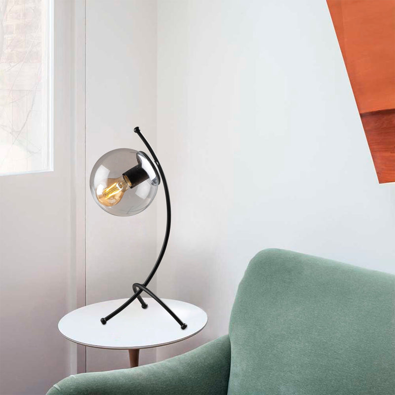 Veioză Asi Home Yay - 5015, Negru, Ø15 cm