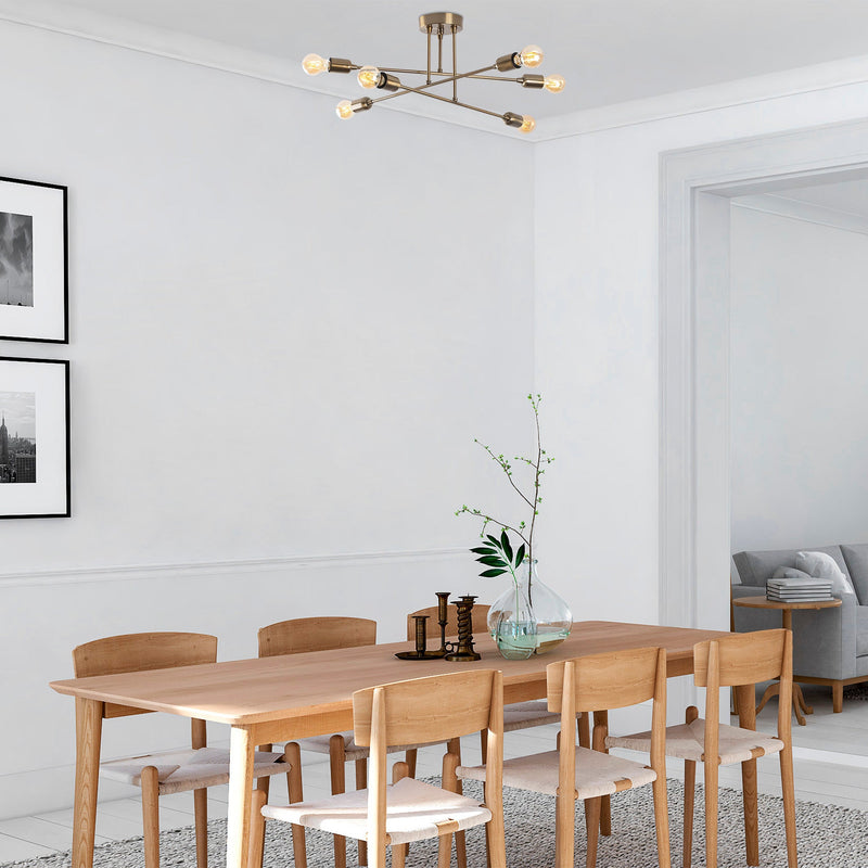 Lustră Asi Home Fleur - 1504, Vintage, 6xE27