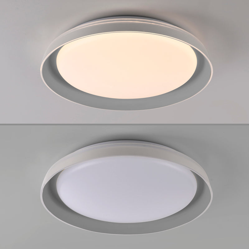 Plafoniera Paul Neuhaus SATI LED Gri Deschis