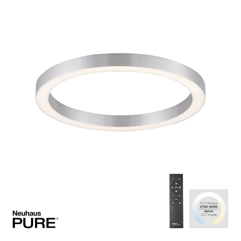 Plafoniera Paul Neuhaus PURE-LINES LED Aluminiu