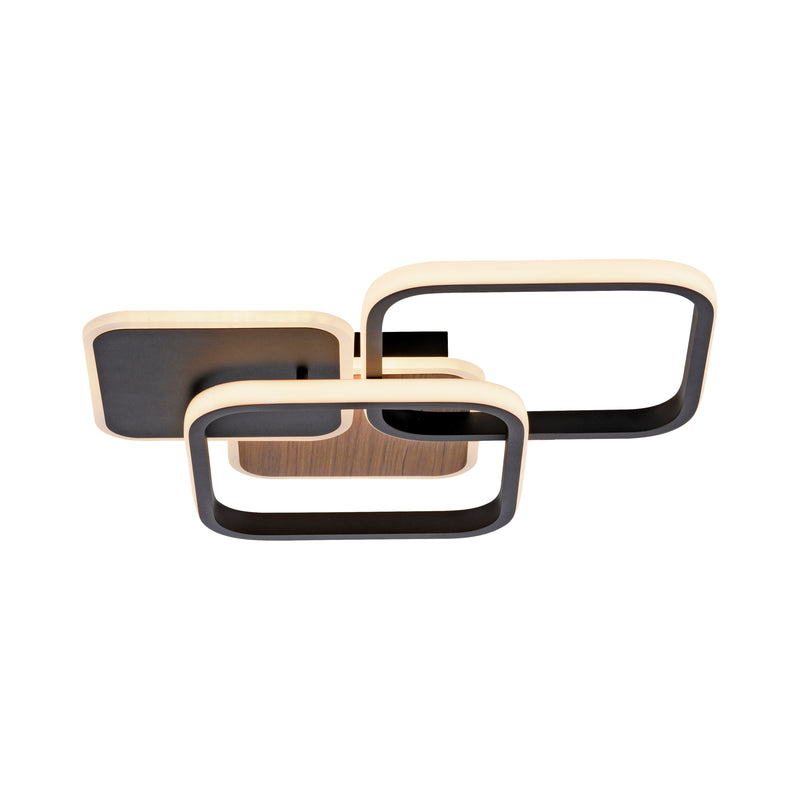 Plafoniera Zuma Line SEVENT LED Lemn Decor
